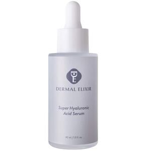 NEW Dermal Elixir Hyaluronic Acid Serum 5 kDA Deep Hydration 1.3 oz